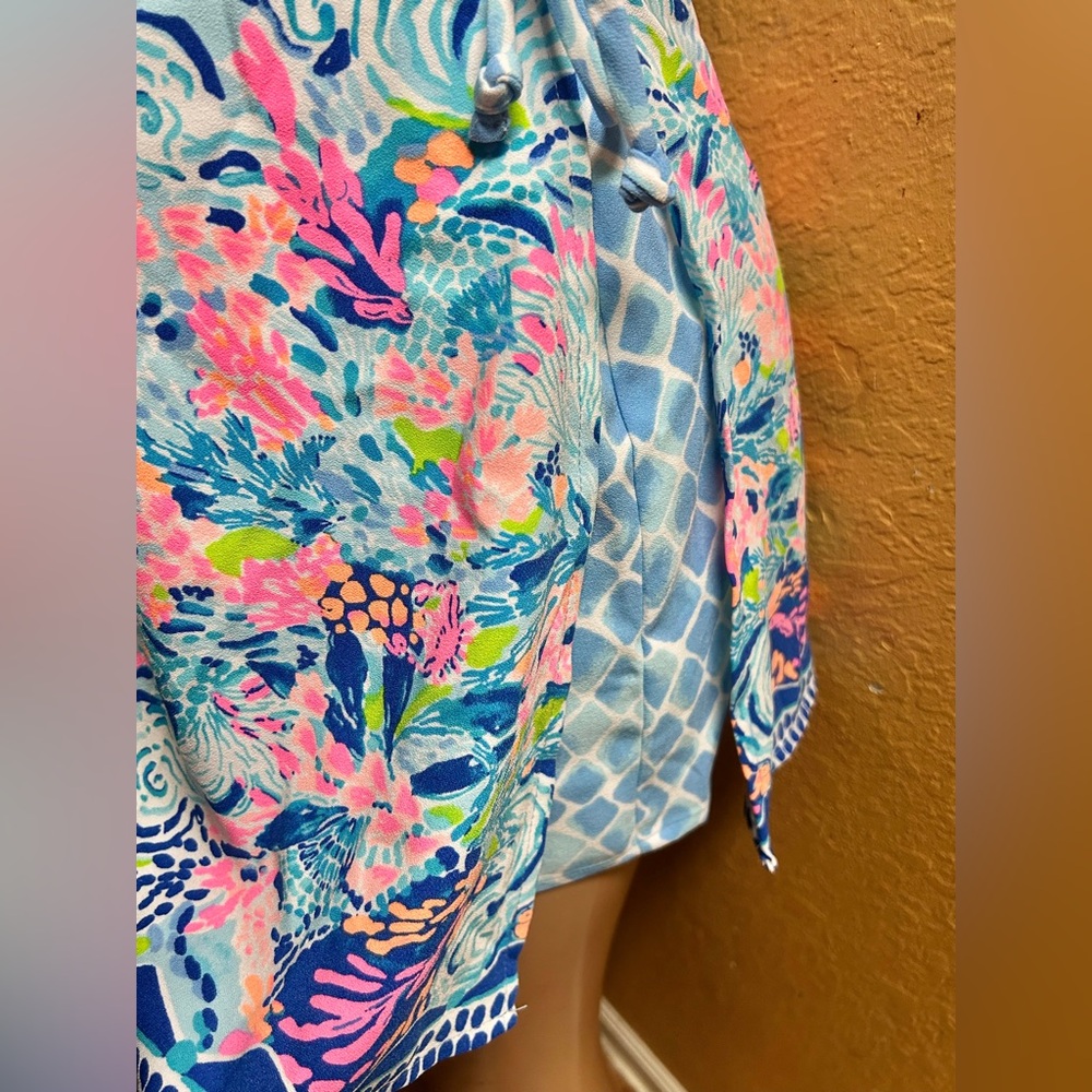 Lilly Pulitzer Dress in Blue and Pink - Picture 4 of 13